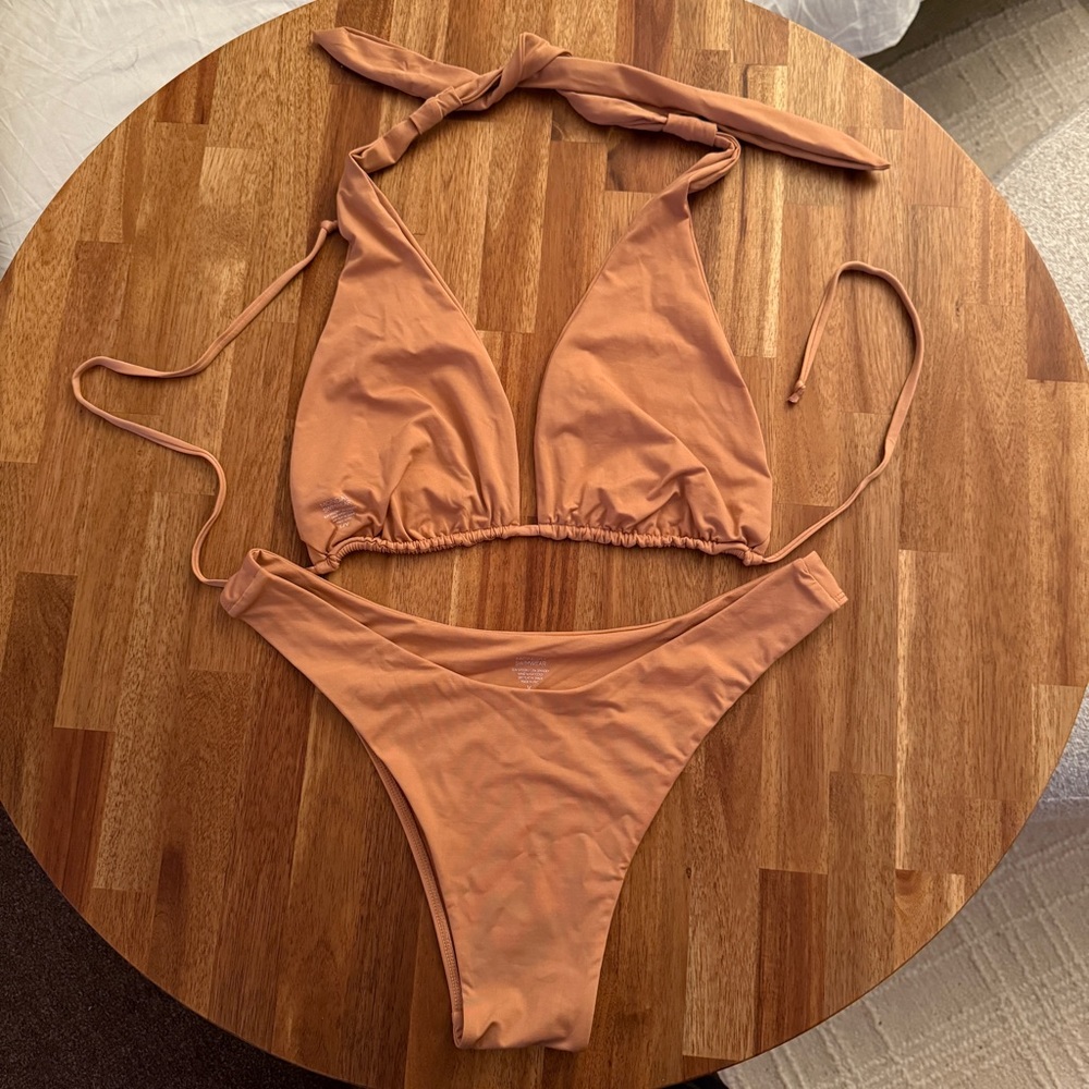 Monday Swimwear X Revolve Bikini Set Sand